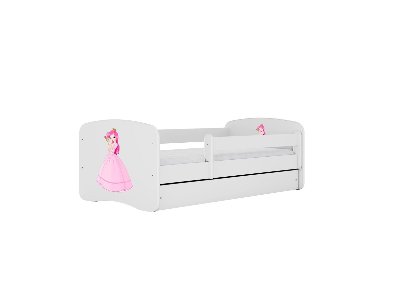 Dětská postel Babydreams princezna bílá