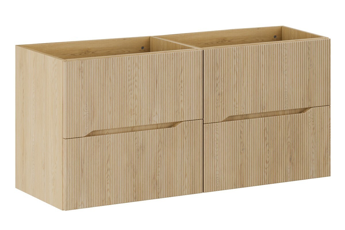 Závěsná skříňka pod umyvadlo Nordic 120 cm dub cremona
