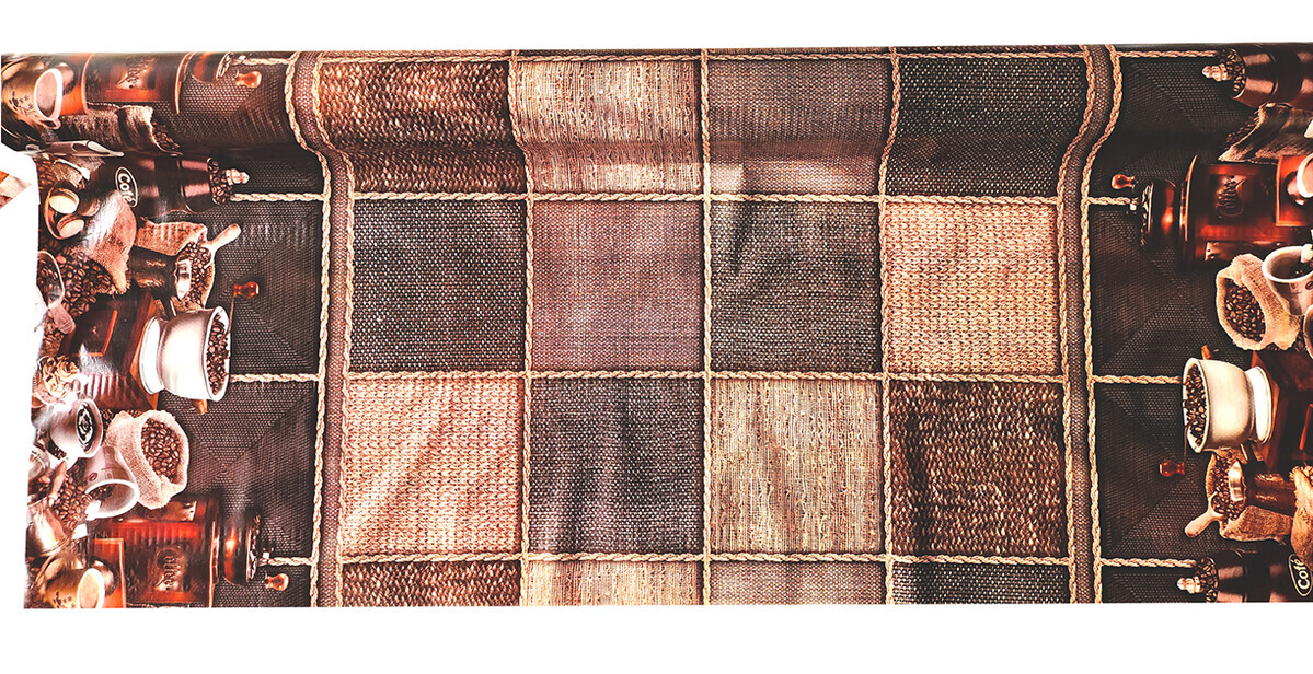MAKRO - Obrus 100x140cm COFFE