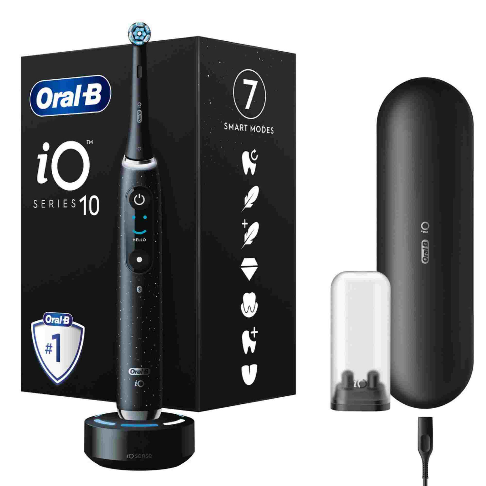Oral-B iO Series 10 Cosmic Black Zubná kefka