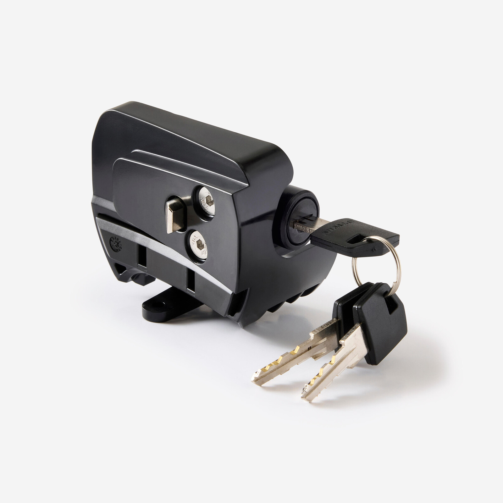 Držiak batérie vo vysokom ráme s vložkou a kľúčom