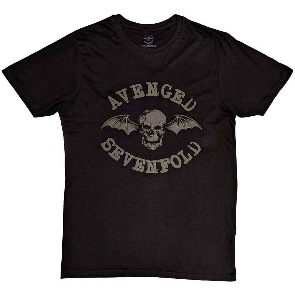 Avenged Sevenfold A7X tričko Classic Deathbat Čierna S