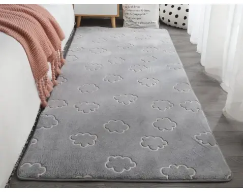 Detský koberec svietiaci v tme Glow 120x160 cm, obláčiky%