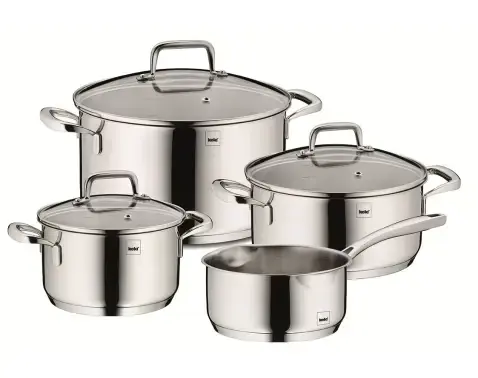 Sada hrncov Flavoria, 7 dielov, nerez%