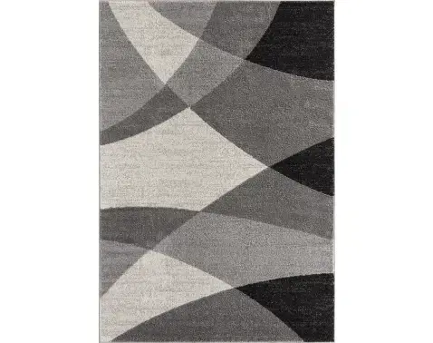 Koberec Thales 160x220 cm, šedá abstrakcia%