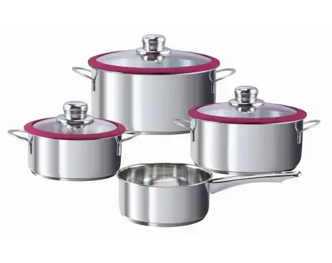 Sada hrncov (7 dielov) Berry, vínová%