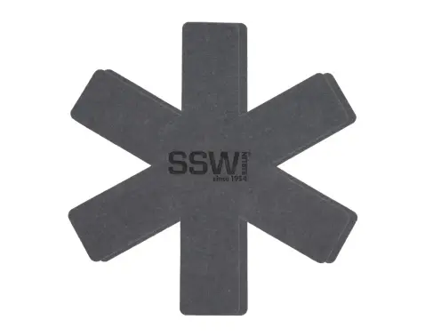 Podložka medzi panvicu (2 ks) šedá%