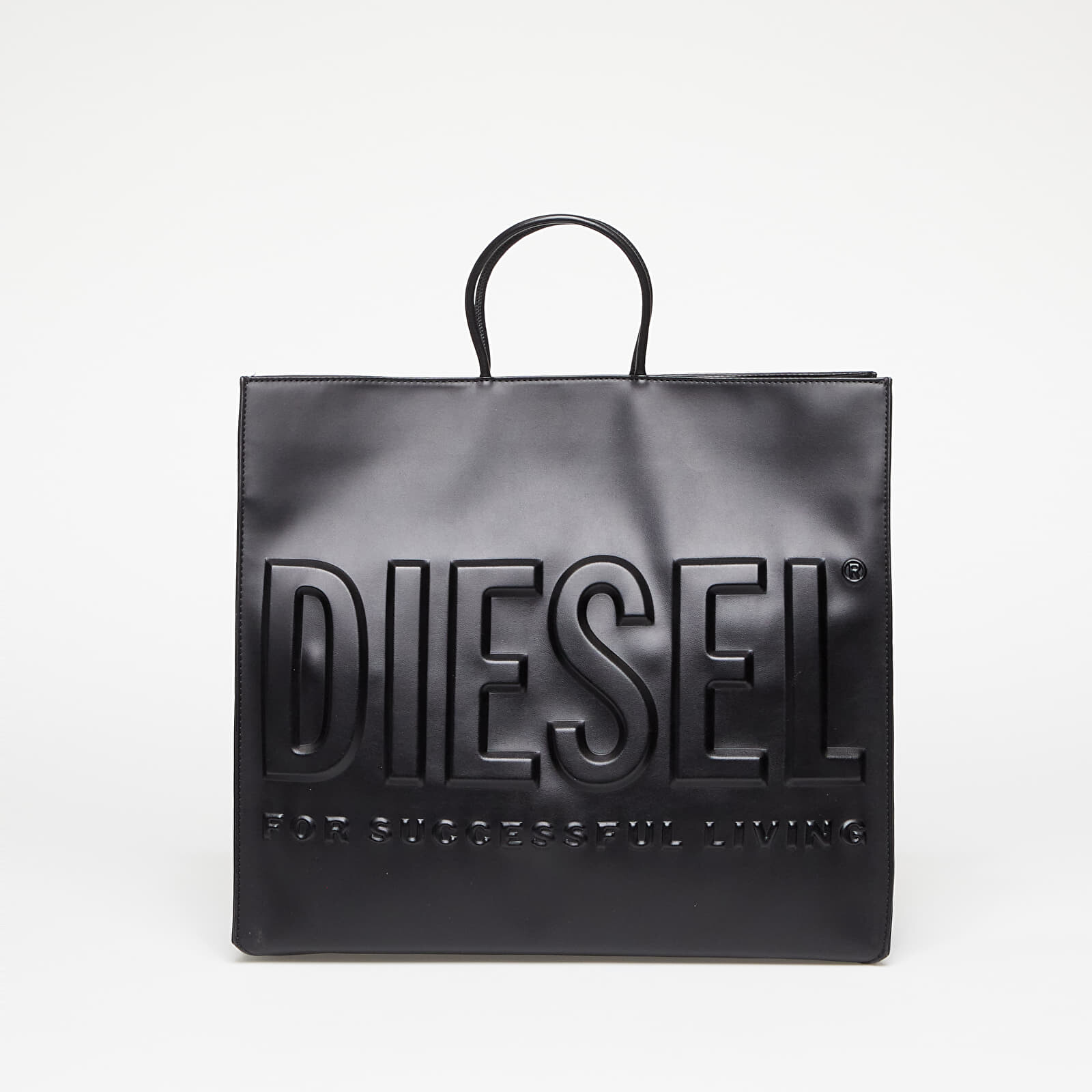 Diesel Dsl 3D Tote Ew X Shopping Tote Bag Black Universal