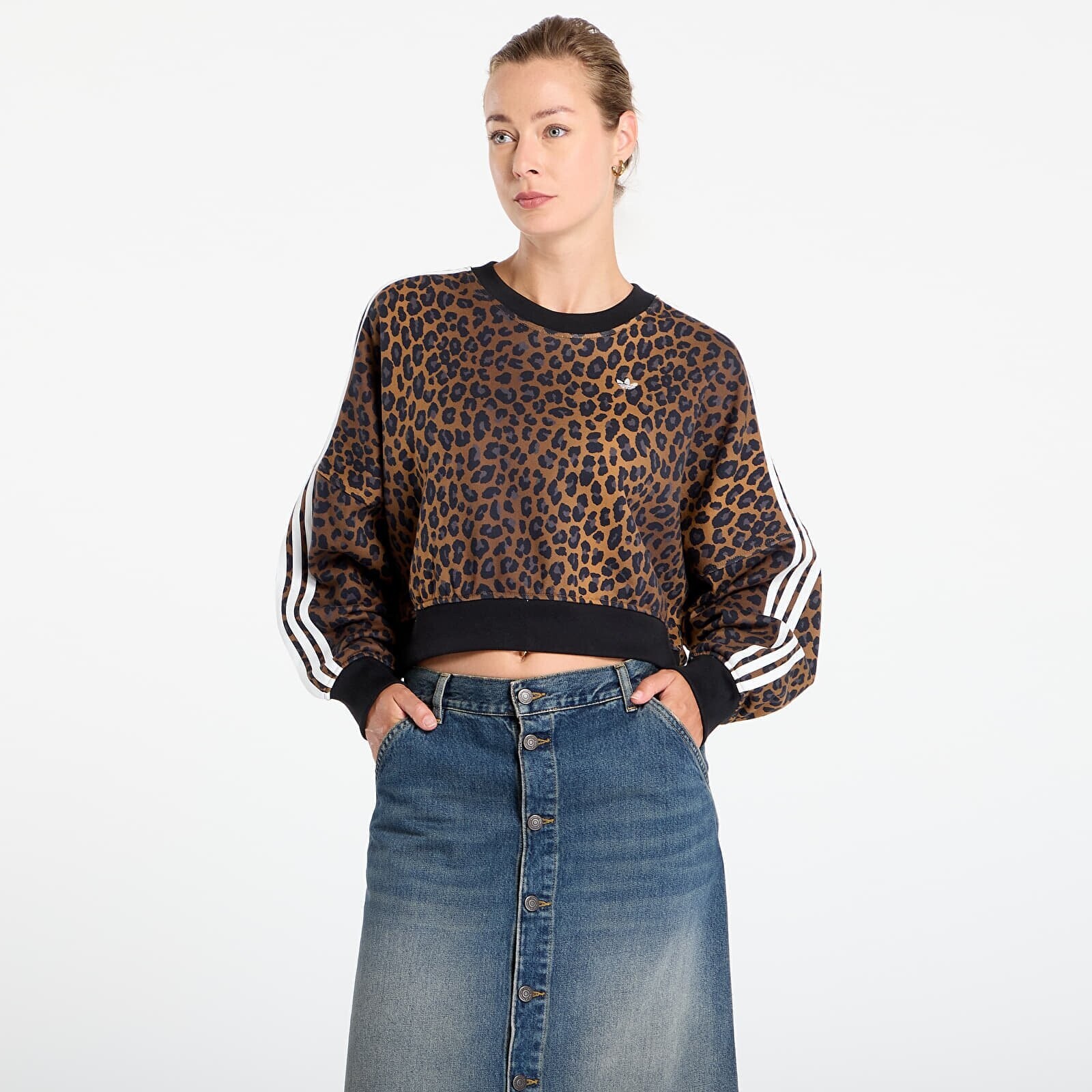 Mikina adidas Crew Sweatshirt Multicolor XS