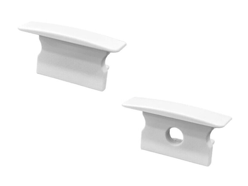 LED Solution Koncovka vstavaného profilu V25 biela Vyberte variantu: Koncovka s otvorom LP316W-END-HOLE