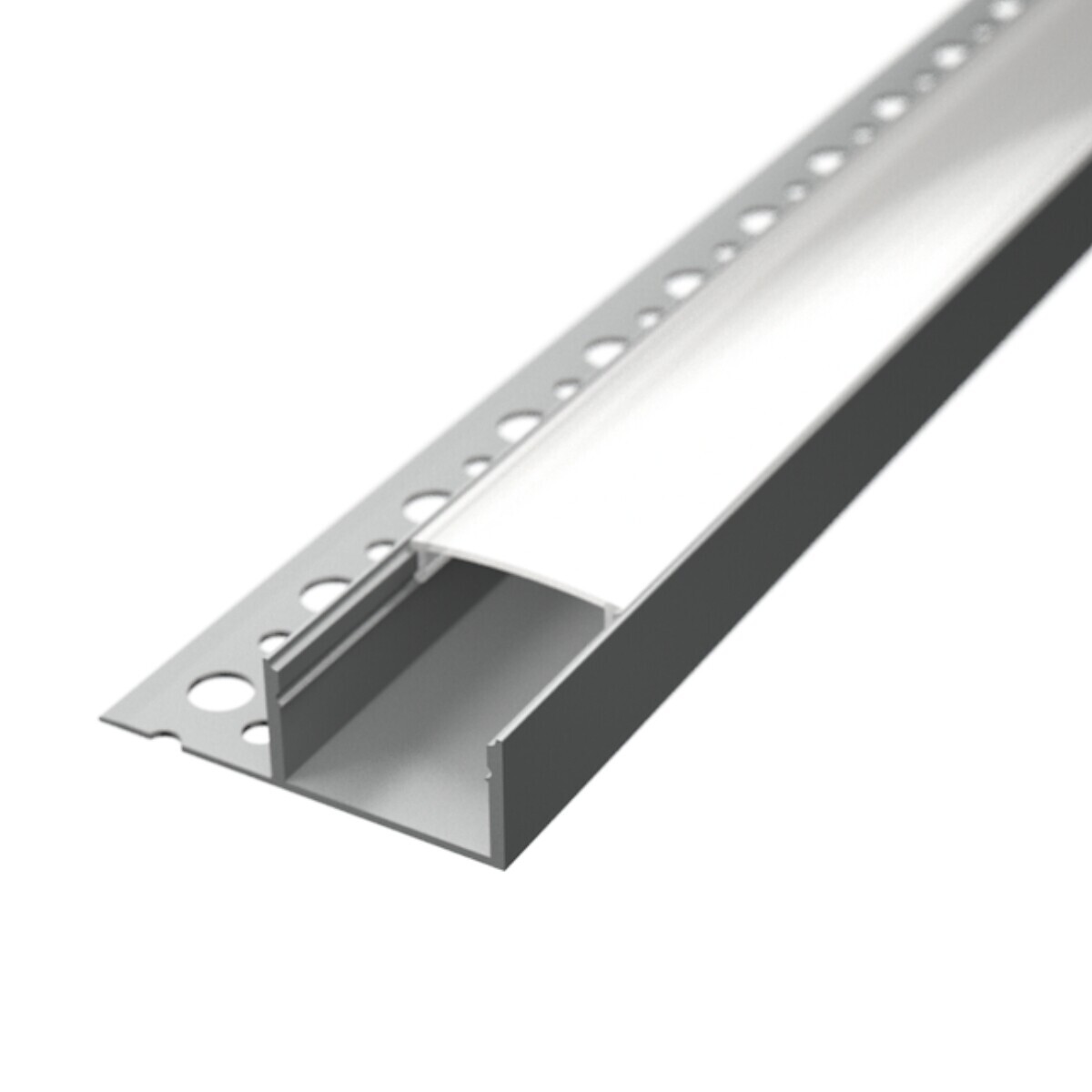 LED Solution Vstavaný profil do SDK pre LED pásiky V20 Vyberte variantu a dĺžku: Profil bez difúzora 1m LP318-1M