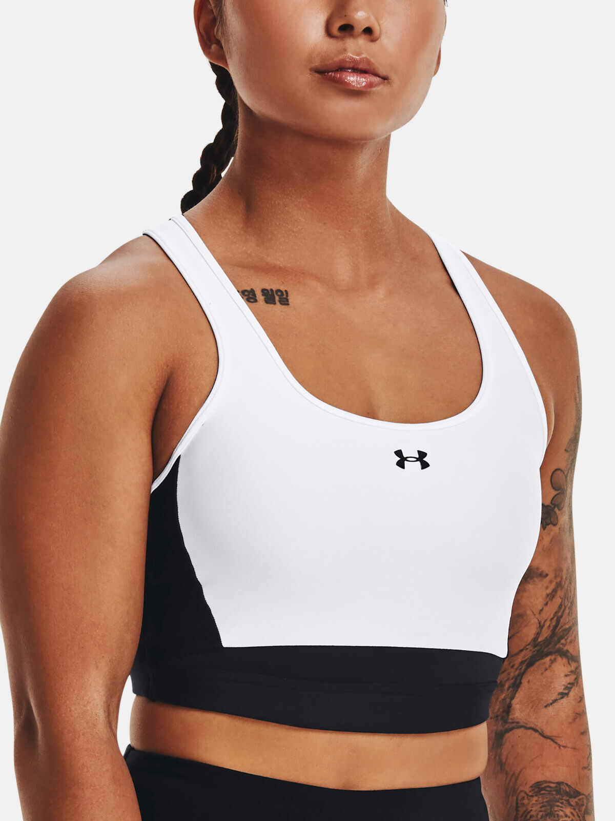 Under Armour Bra UA Crossback Long Line-BLK - Women