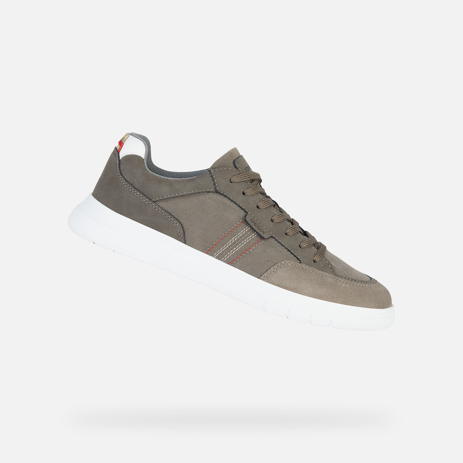 Beige men's sneakers Geox Merediano - Men's