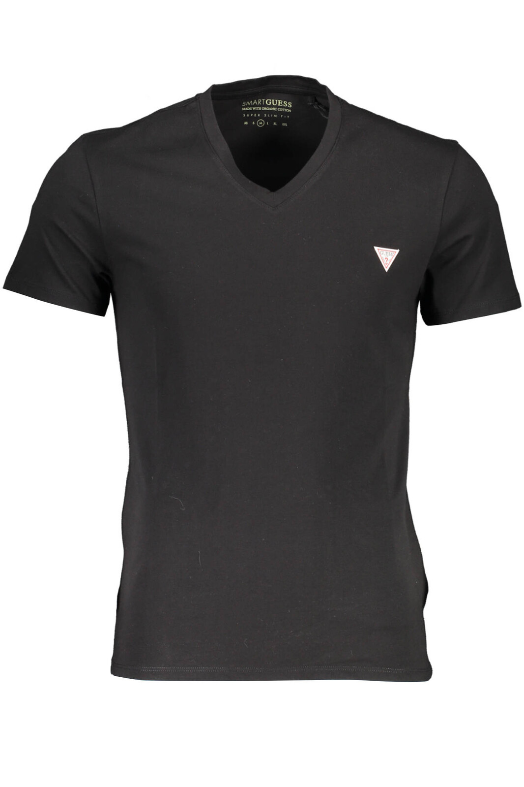 GUESS JEANS MEN'S SHORT SLEEVE T-SHIRT BLACK