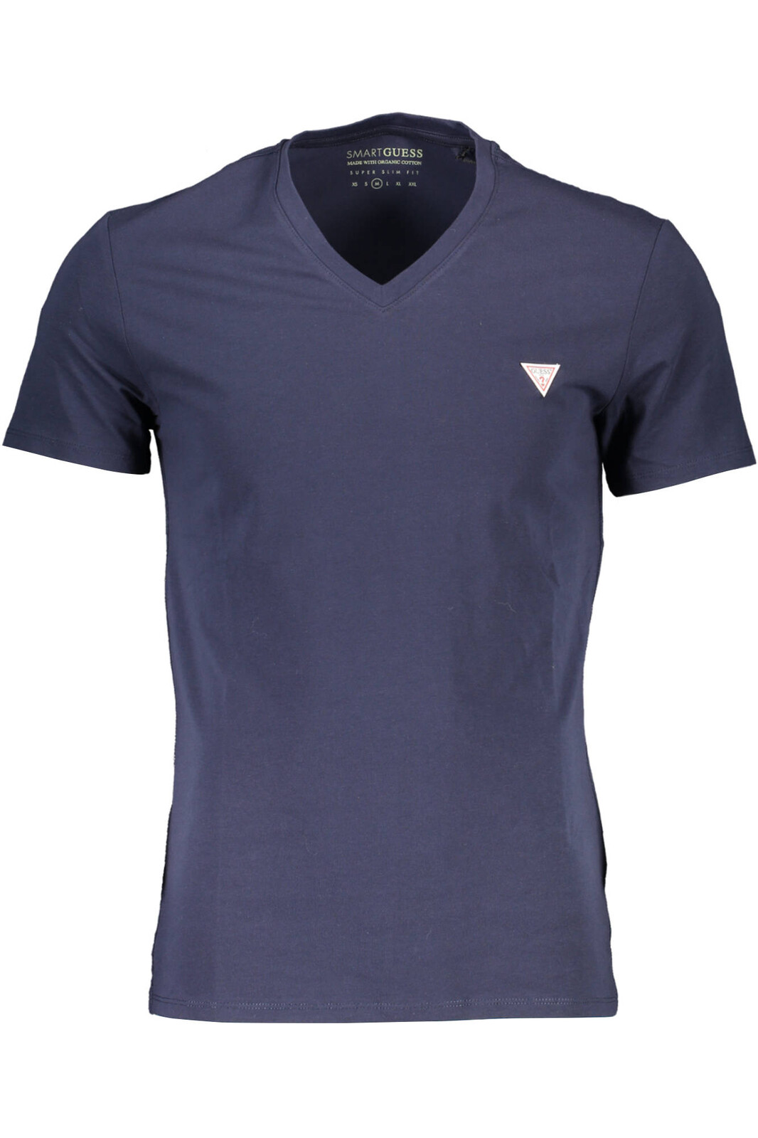 GUESS JEANS MEN'S SHORT SLEEVE T-SHIRT BLUE