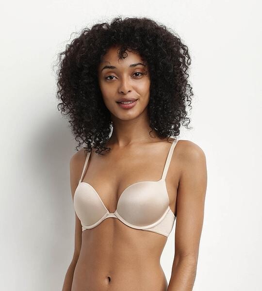DIM SEXY PUSH UP BRA - Dámska push up podprsenka - telová
