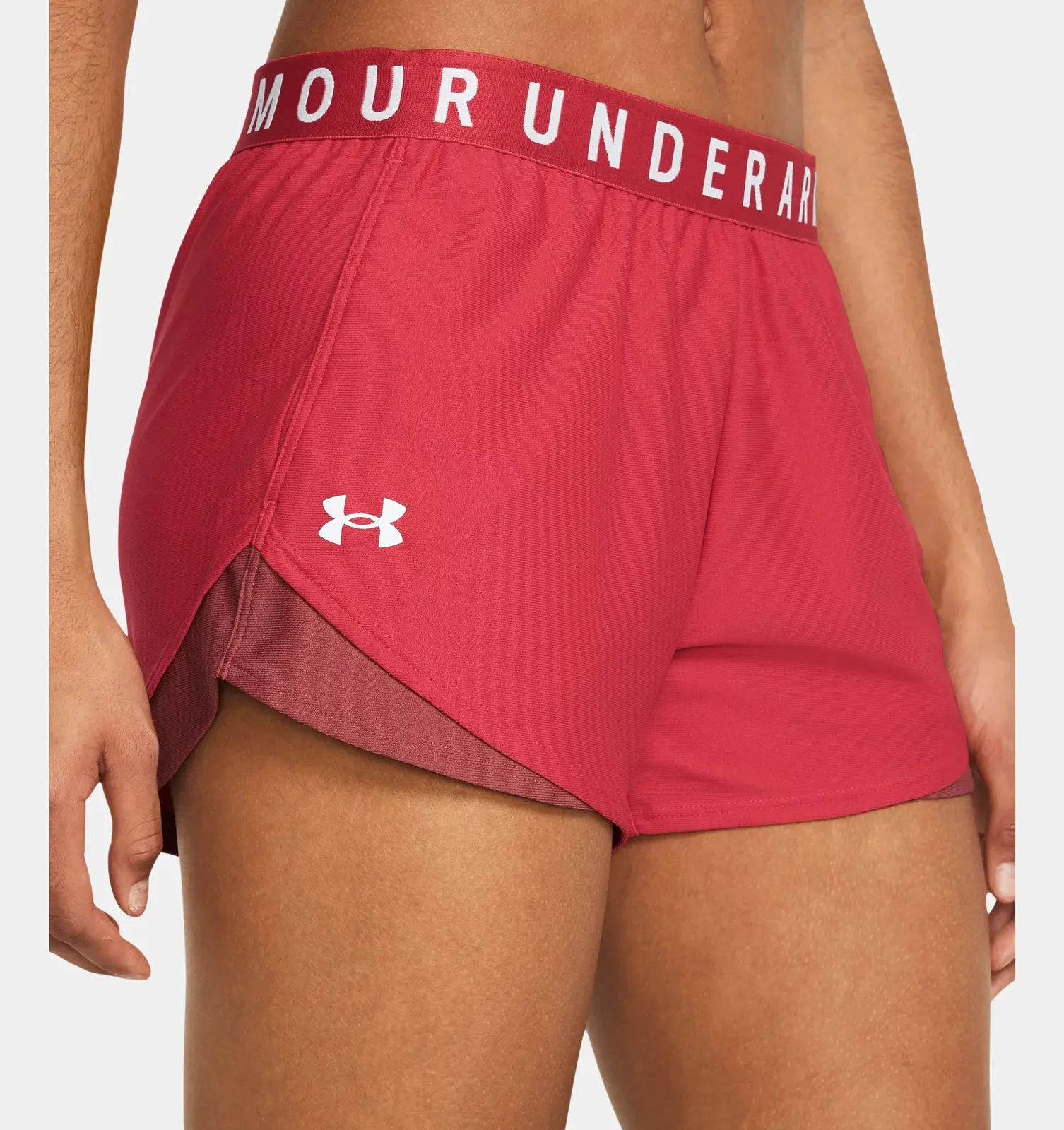 Women's shorts Under Armour Play Up Short 3.0 - red