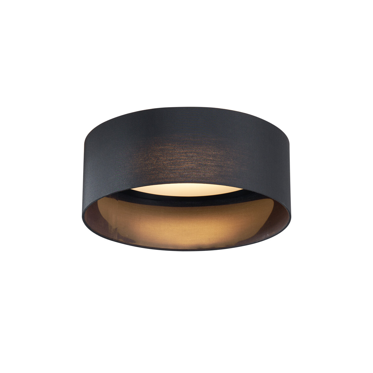 Moderné stropné svietidlo čierne transparentné 40 cm vrátane LED 3-krokové stmievateľné - Sue