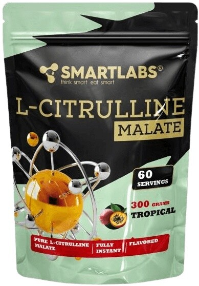 Smartlabs l-citrulline malate 300 g - pomaranč