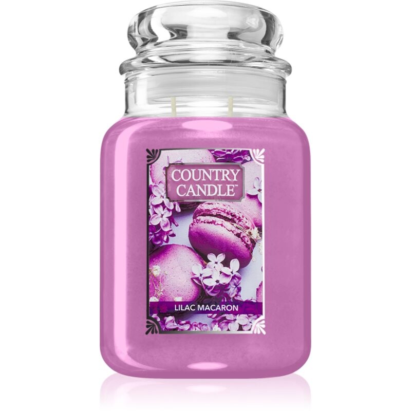 Country Candle Lilac Macaron vonná sviečka 737 g