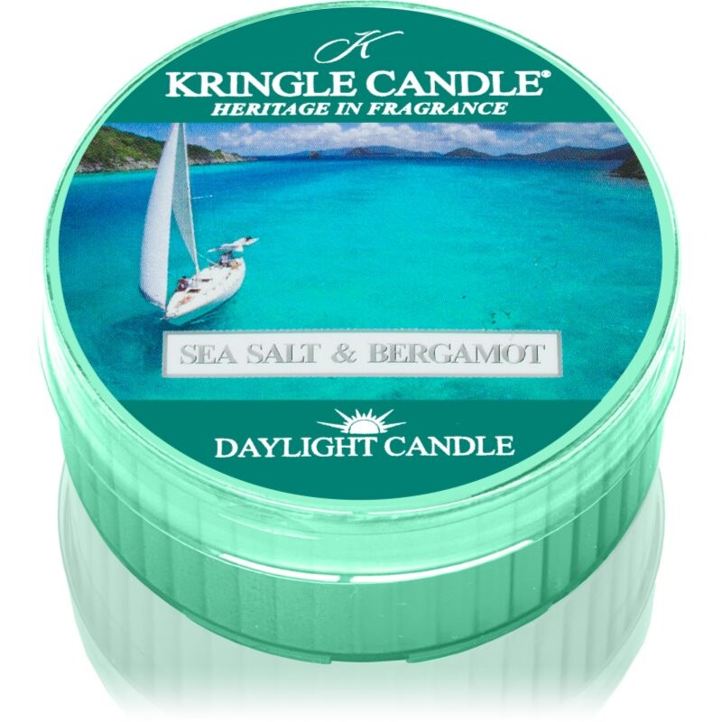 Kringle Candle Candle Sea Salt & Bergamot čajová sviečka 42 g