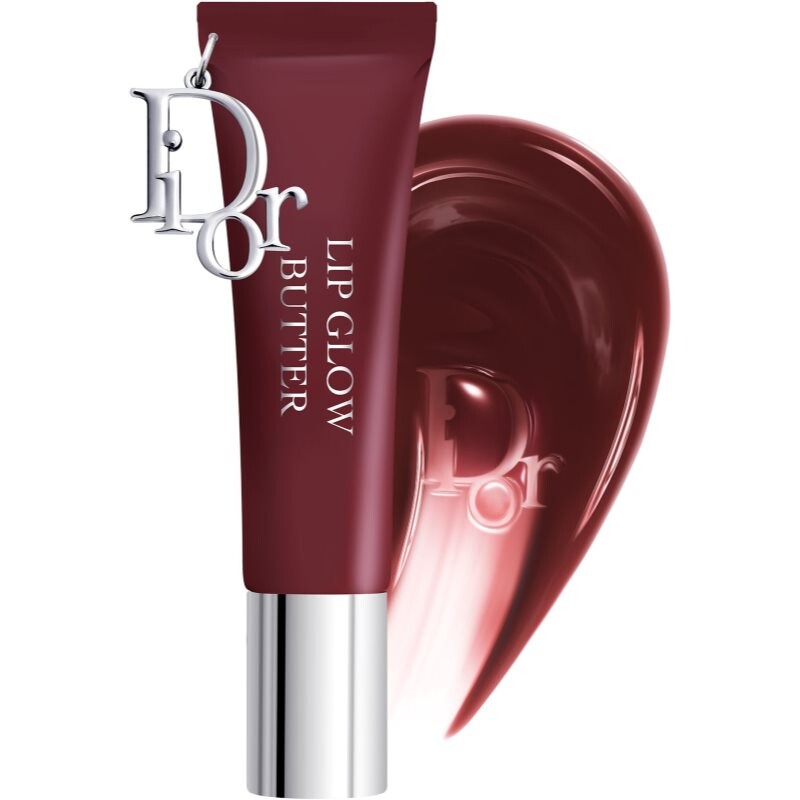 DIOR Dior Addict Lip Glow Butter ošetrujúci lesk na pery s ceramidy a peptidy odtieň 104 Black Cherry 10 ml