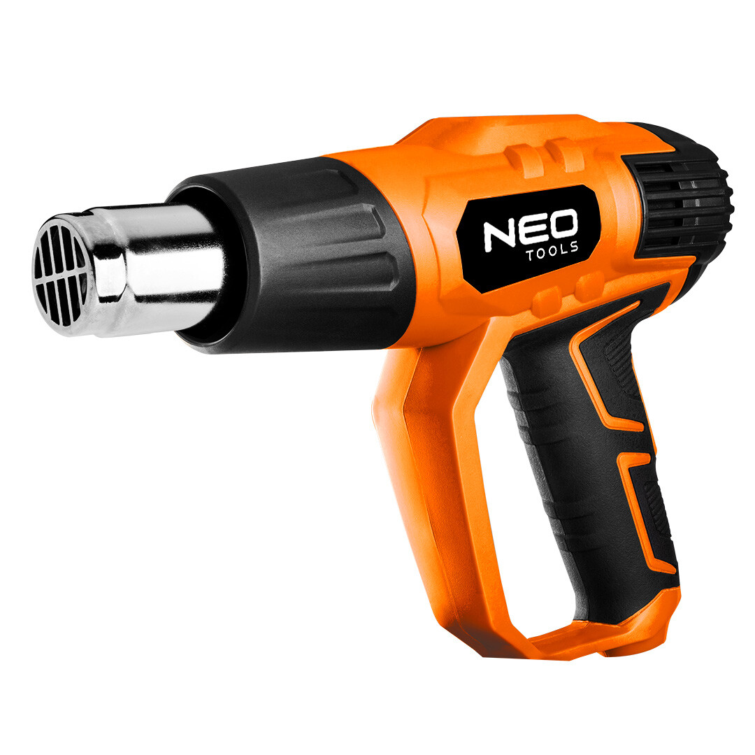 NEO TOOLS Teplovzd. pištoľ, 2000 W, tep. rozsah: I: 50C, II: 70-600C 04-710
