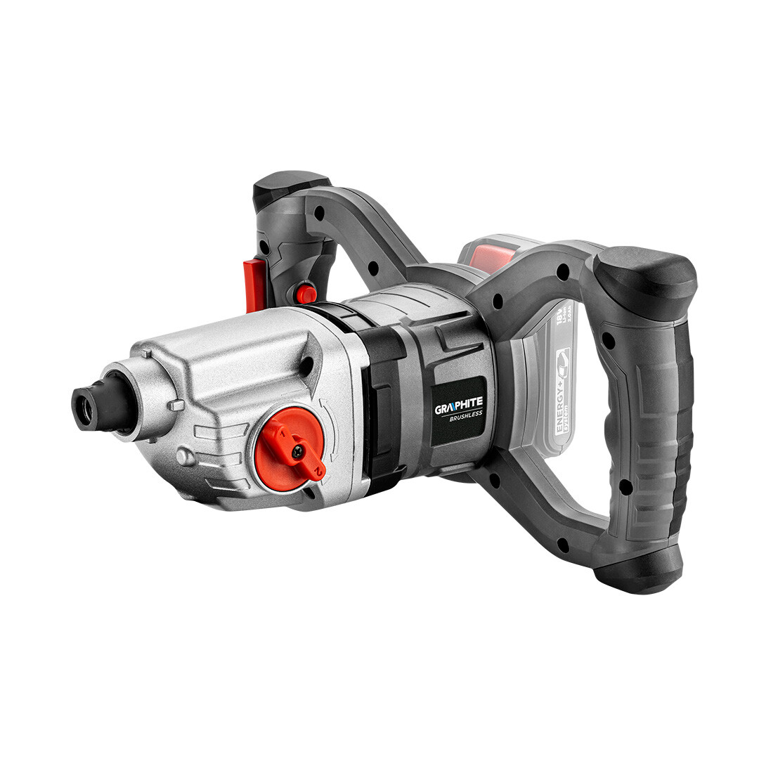 GRAPHITE Akumulátorový mixér bezkartáčové Energy+ 18V, ot: I: 250-400 min-1, II: 350-650 min-1 58G084