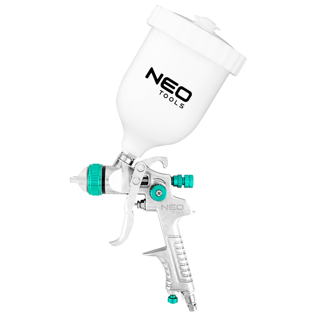 NEO TOOLS Striekacia pištoľ s horným pohárom 1,4 mm - HVLP 14-700