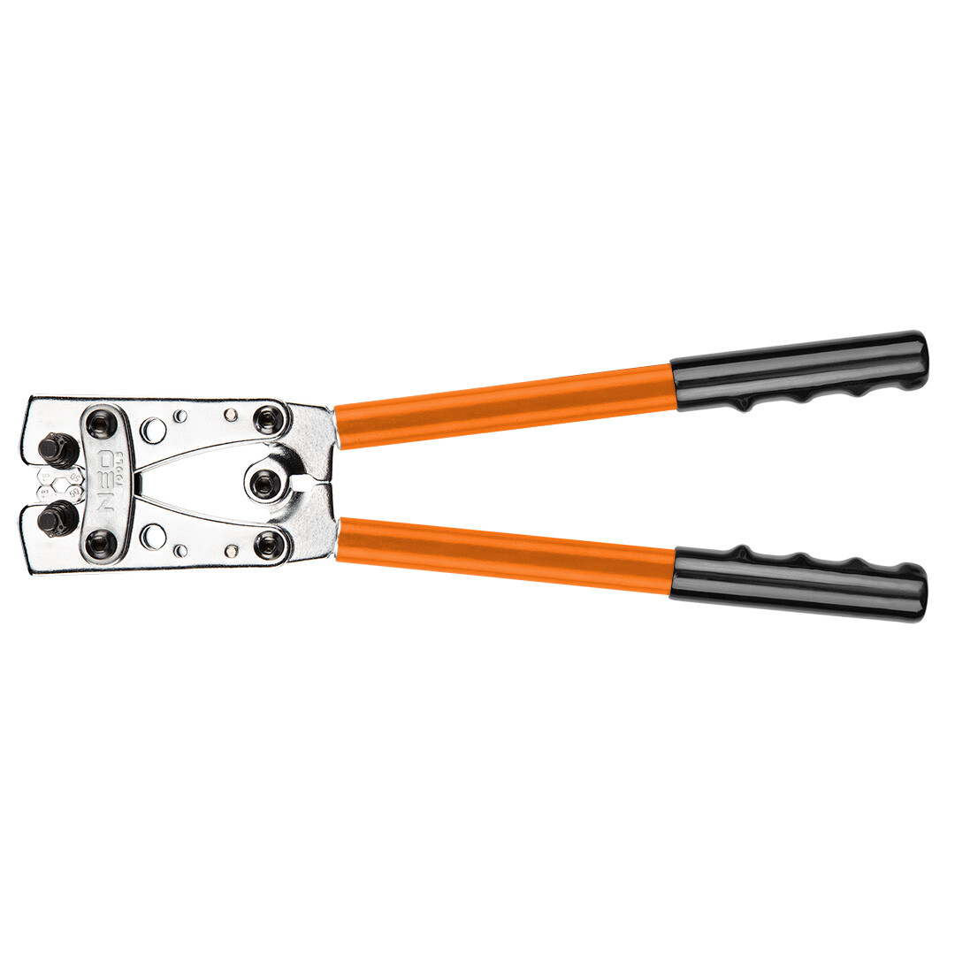NEO TOOLS Kliešte na krimpovanie koncoviek 6-50 mm2 (10-1 AWG), 390 mm 01-530