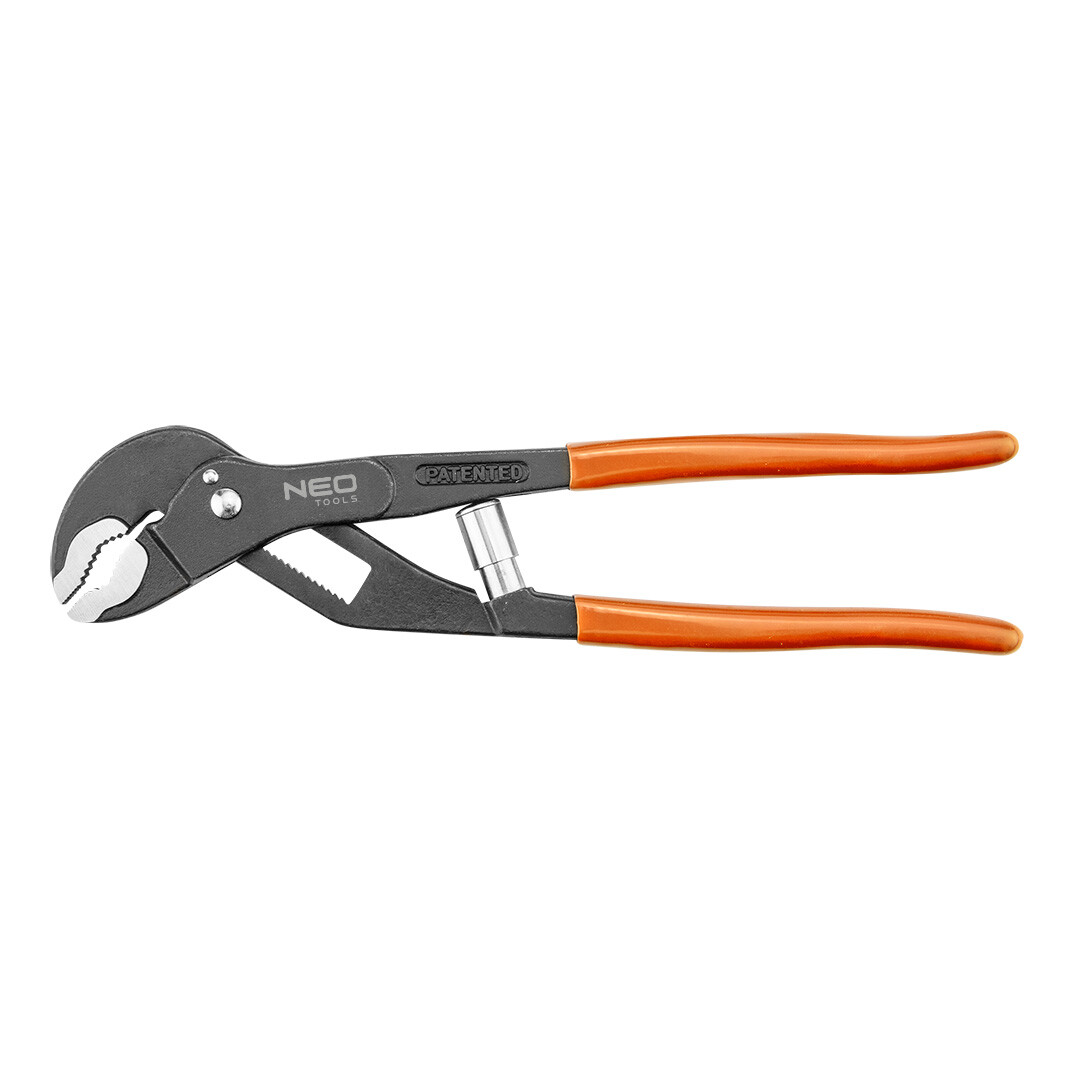 NEO TOOLS Kliešte na rúry 240 mm, rozsah 0-52 mm nástroj na rýchle nastavenie 02-435