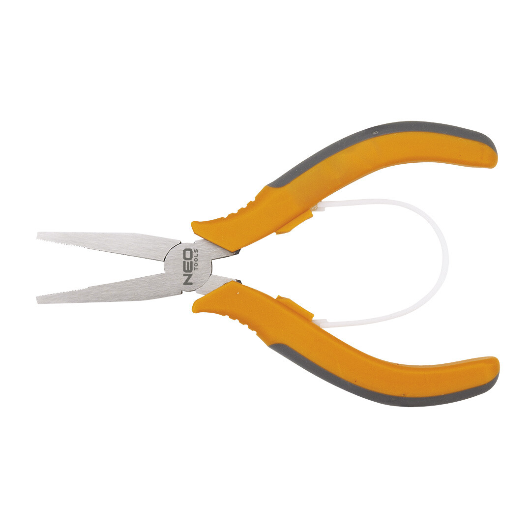 NEO TOOLS Kliešte ploche s pružinou 130 mm 01-105