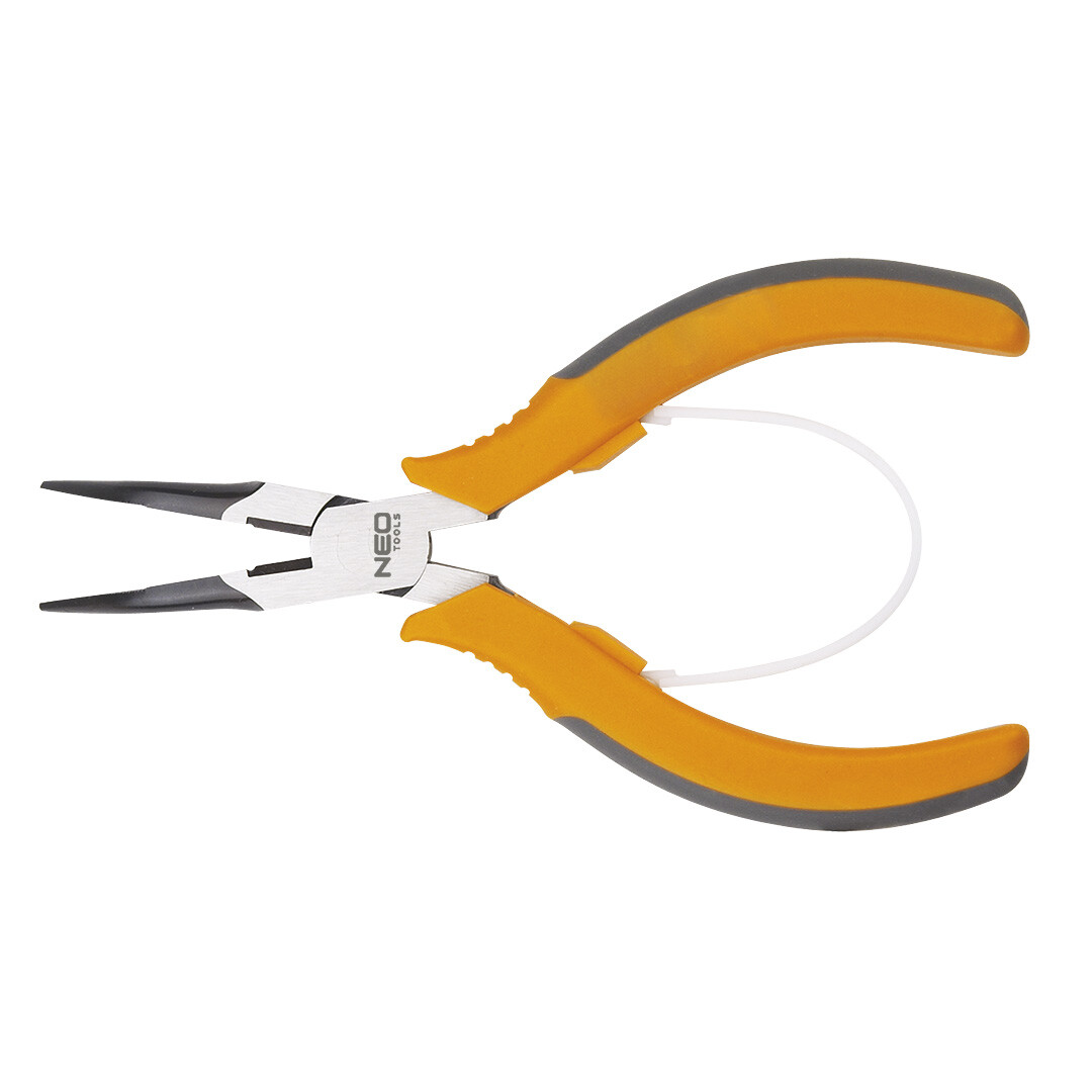 NEO TOOLS Kliešte pologulaté s pružinou 140 mm 01-103