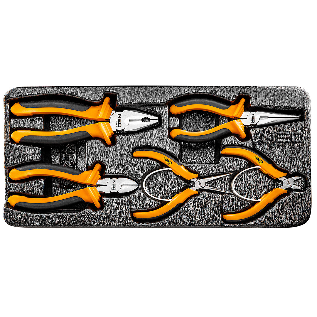 NEO TOOLS Kliešte, súprava 5 ks 84-230