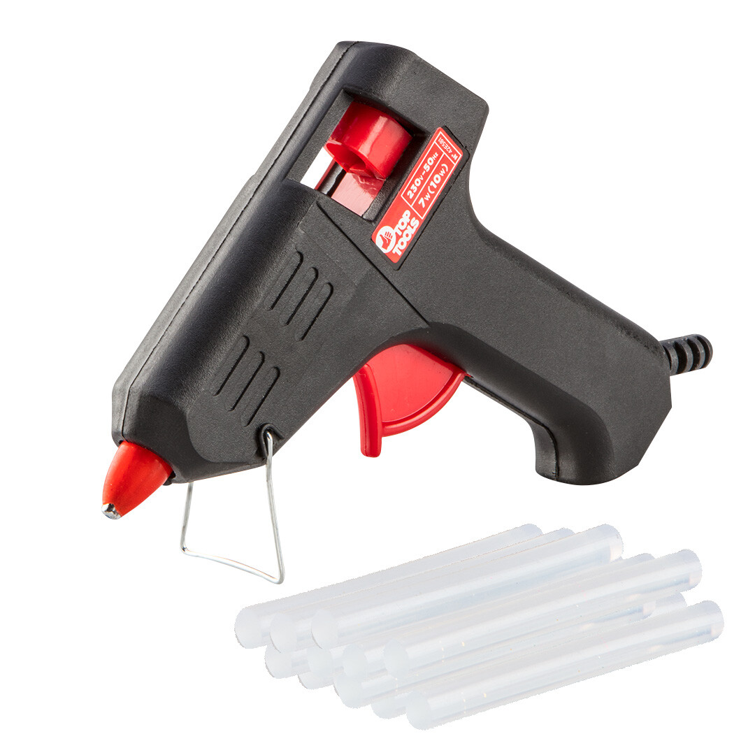 Top Tools Lepiaca pištoľ 8 mm + bezplatné náplne lepidla 42E581+G