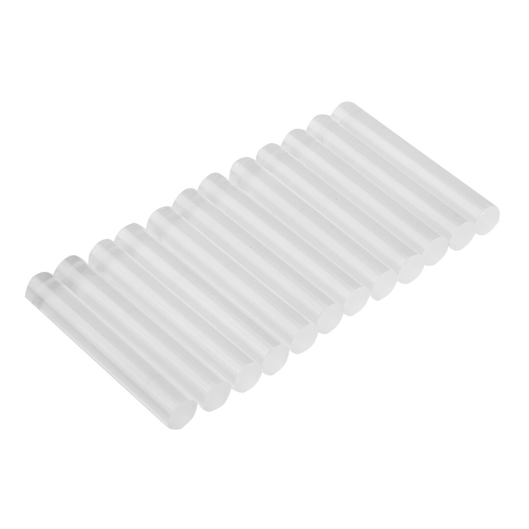 NEO TOOLS Lepiacia tyčinka 8 mm, 12 ks, transparentná 17-180