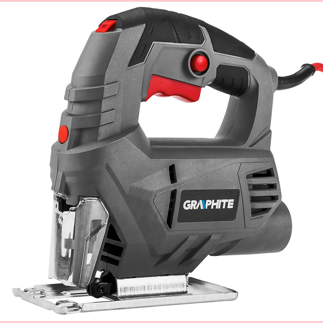 GRAPHITE Priamočiara pílka 450 W, počet zdvihov 0-3000 min-1 58G047