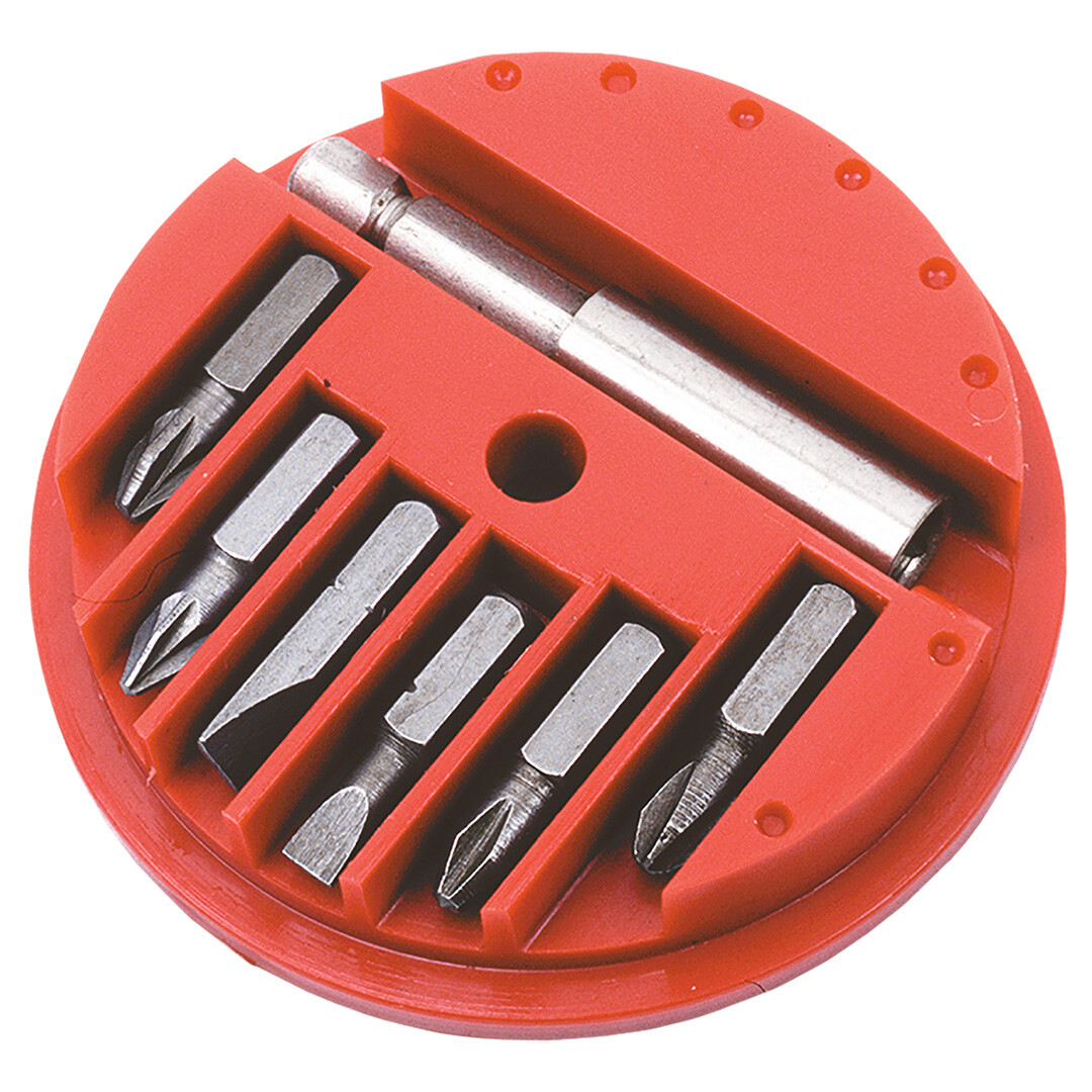 Top Tools Sada bitov s nastavcom, 7 ks sada 39D381