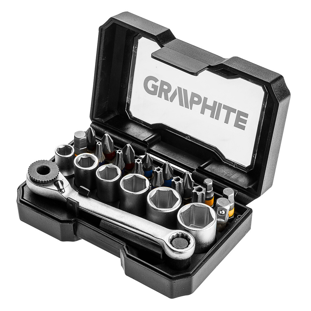 GRAPHITE Sada bitov, 24 ks 56H610