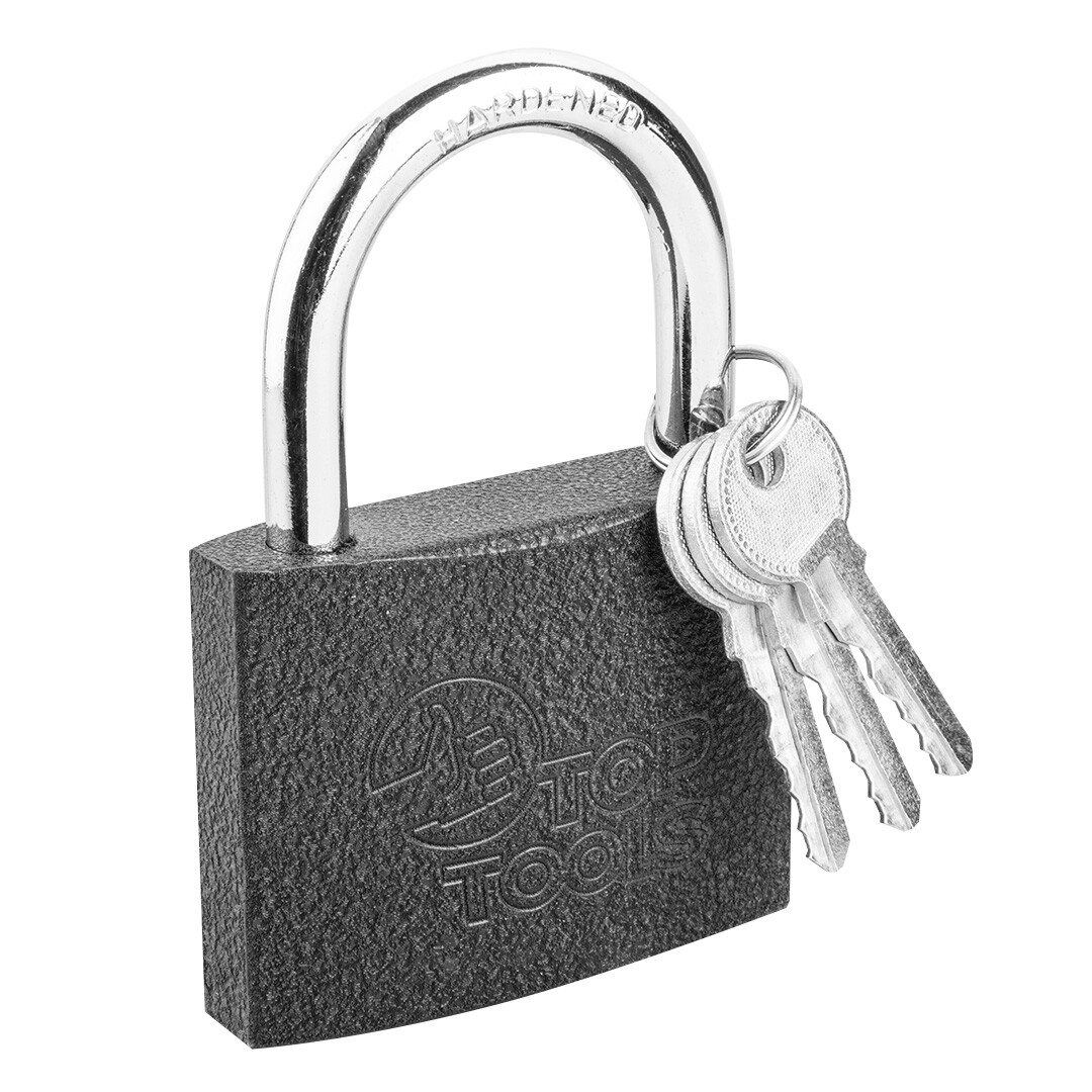 Top Tools Zámka 75 mm, 2 kľúče 90U304