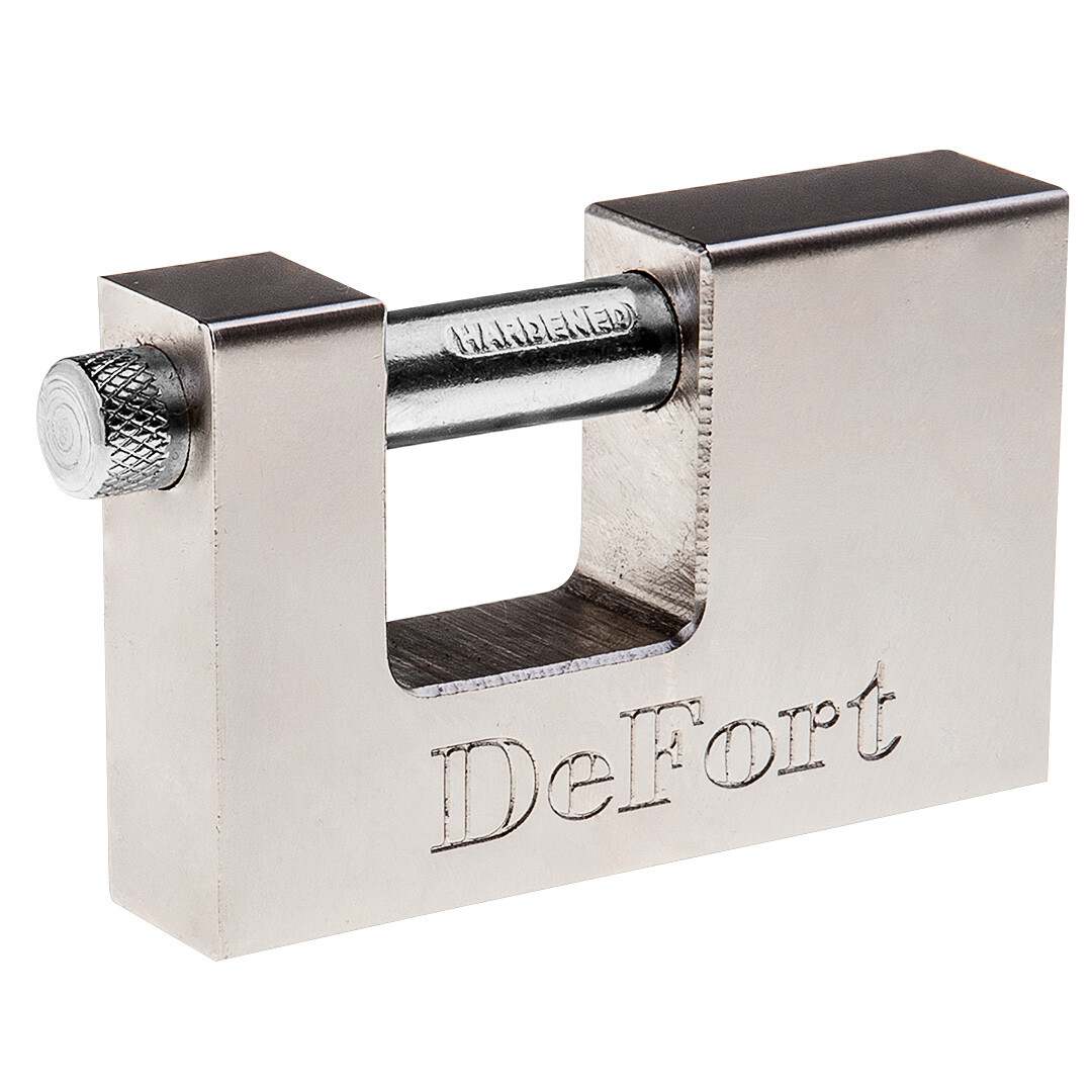 DEFORT Zámka tyčová 90 mm, 3 kľúče 90U333