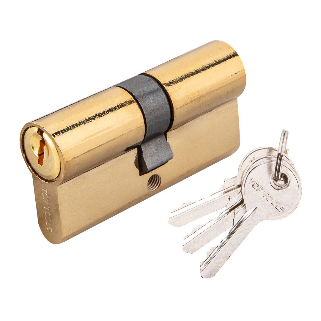 Top Tools Zámková vložky, 62 mm, 3 kľúče 90U460