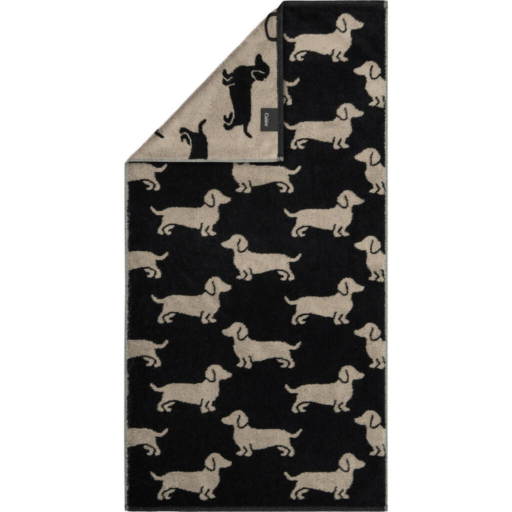 Cawoe UTERÁK, 80/150 cm, čierna, béžová