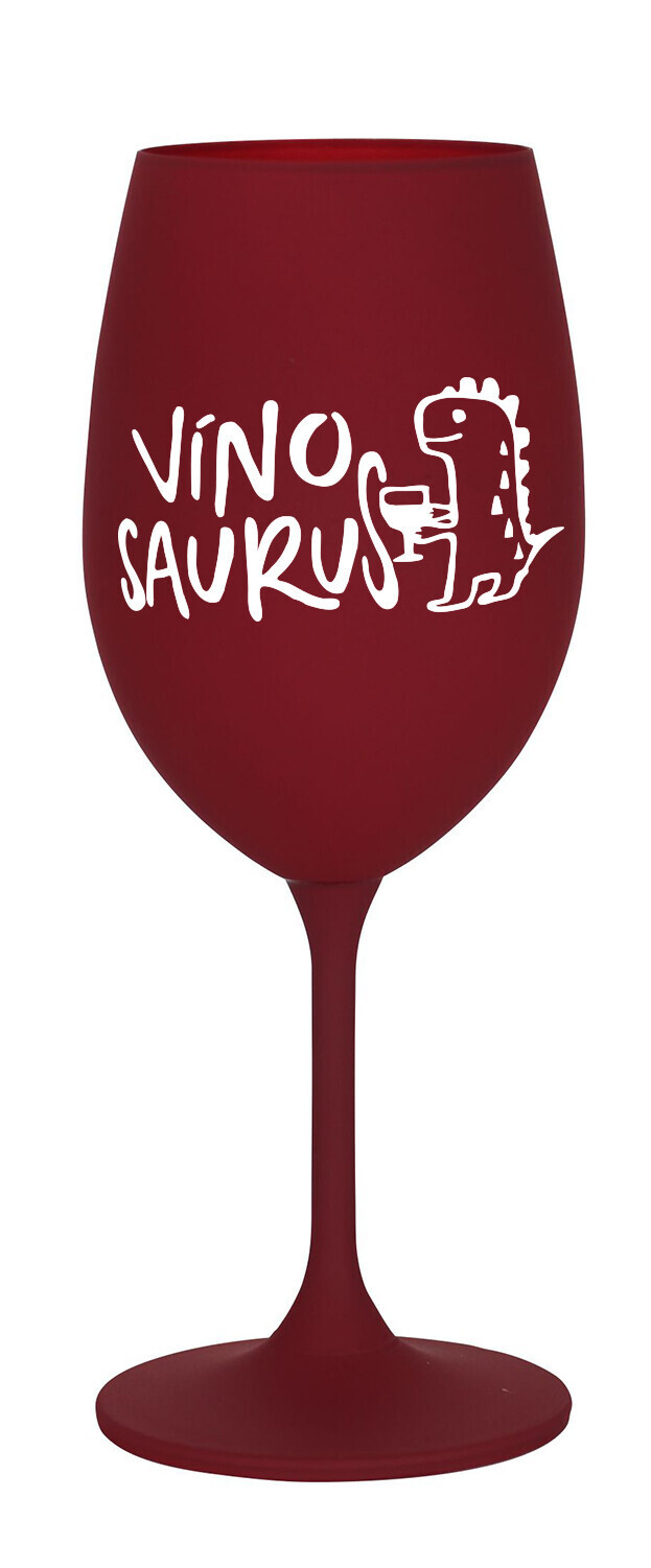 VÍNOSAURUS - bordó sklenice na víno 350 ml
