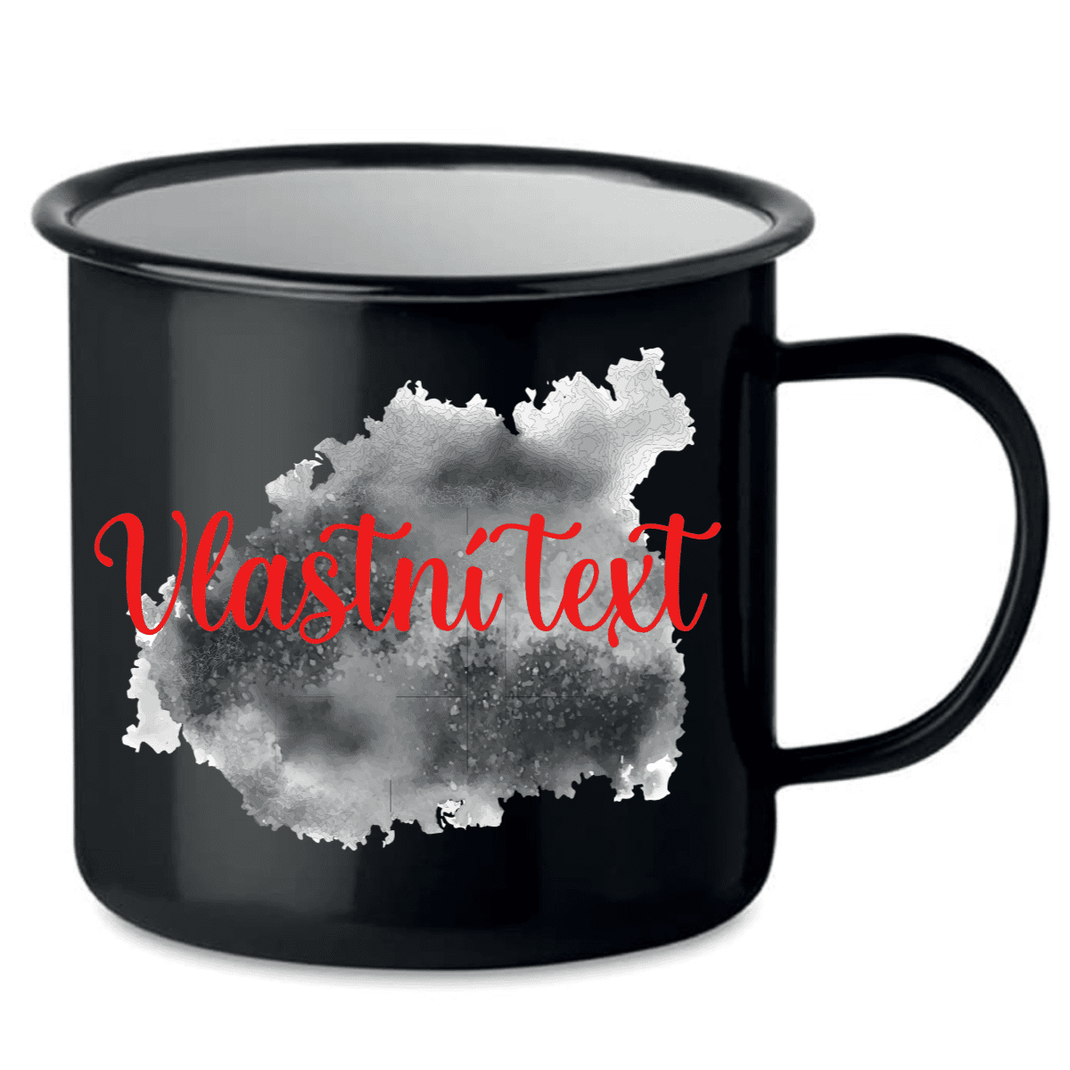 Personalizovaný retro plecháček - Akvarelový otisk