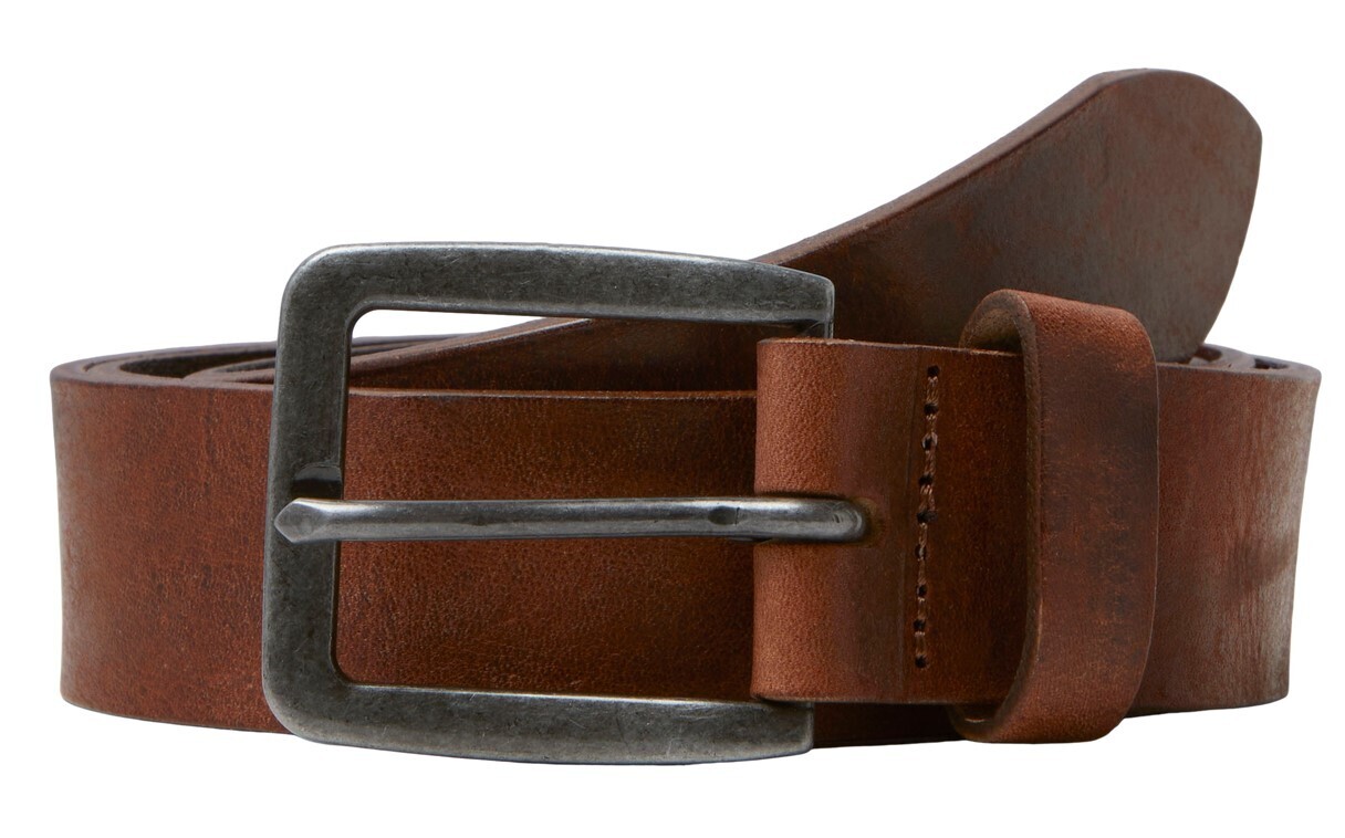 Jack And Jones Opasek JACK AND JONES Jack &  Victor Leather Belt Veľkosť: 90 cm