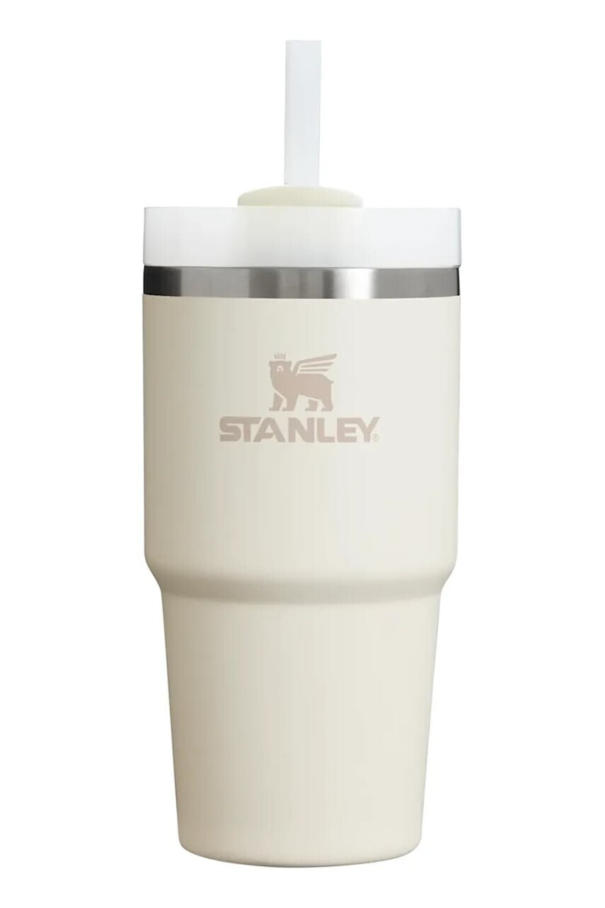 Termo hrnček Stanley The Quencher H2.O FlowState™ 0,6 L béžová farba