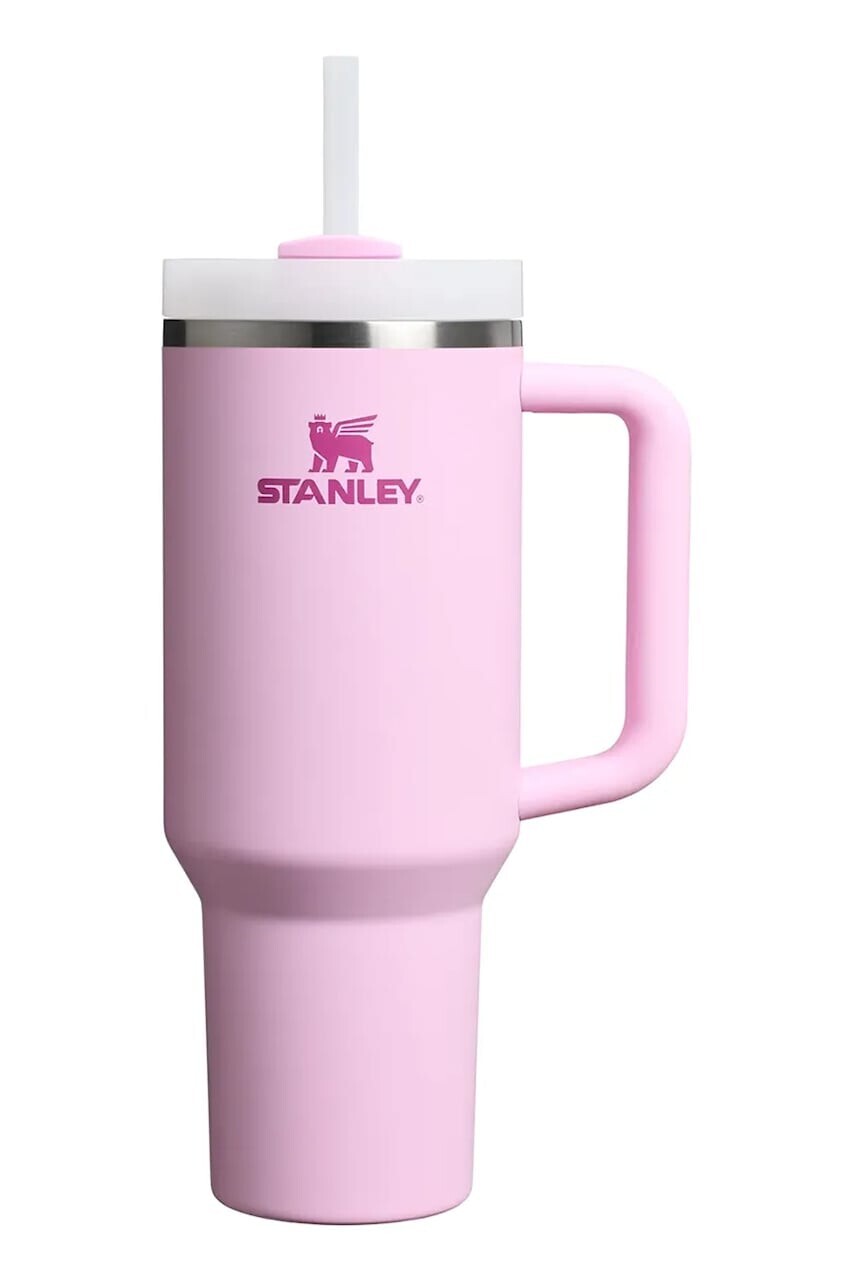 Termo hrnček Stanley The Quencher H2.O FlowState™ 1,18 l ružová farba