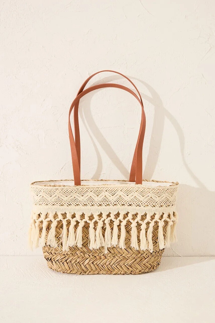 Kabelka women'secret béžová farba, 3069514