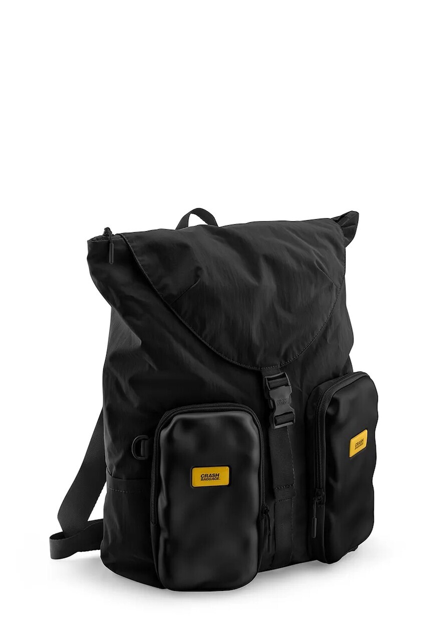 Ruksak Crash Baggage SOFT RUCKSACK 2.0 42x27x19 cm čierna farba, veľký, jednofarebný, CB323
